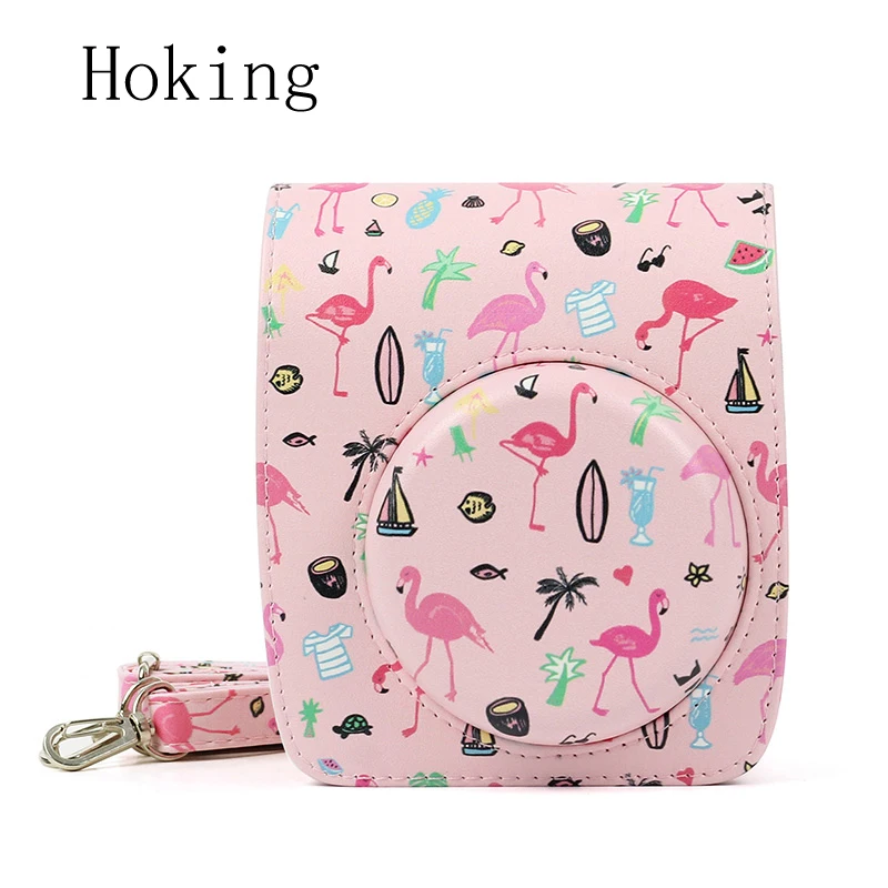 Polaroid Instax Mini90 Flamingo Series Retro Camera Bag Protective Camera