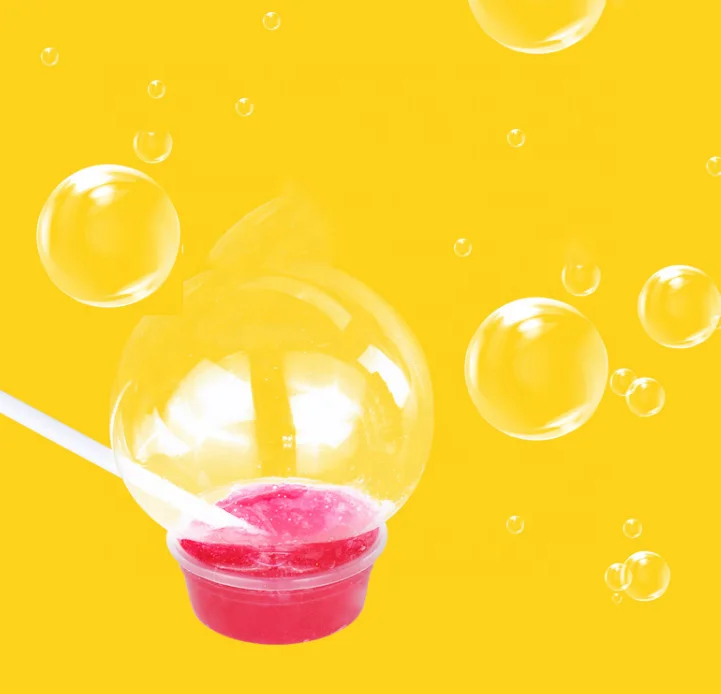 Translucent crystal magic bubble modeling clay mud soil for kids DIY slime