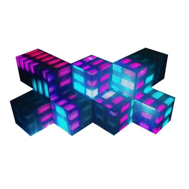 Night Club Disco 3D P5 LED screen DJ booth LED display