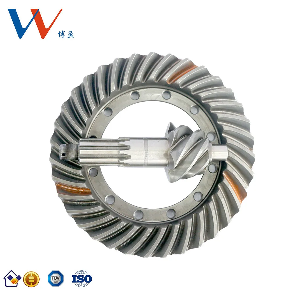 Ratio 6:35/ 6:37/ 7:40/ 8:39/ 8:43 crown wheel and pinion setup gear
