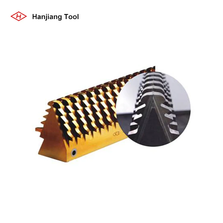 
HSS broaching tool Christmas-tree or fir-tree broach 