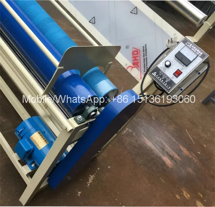 1.8-2.6m fabric length measuring and rolling machine