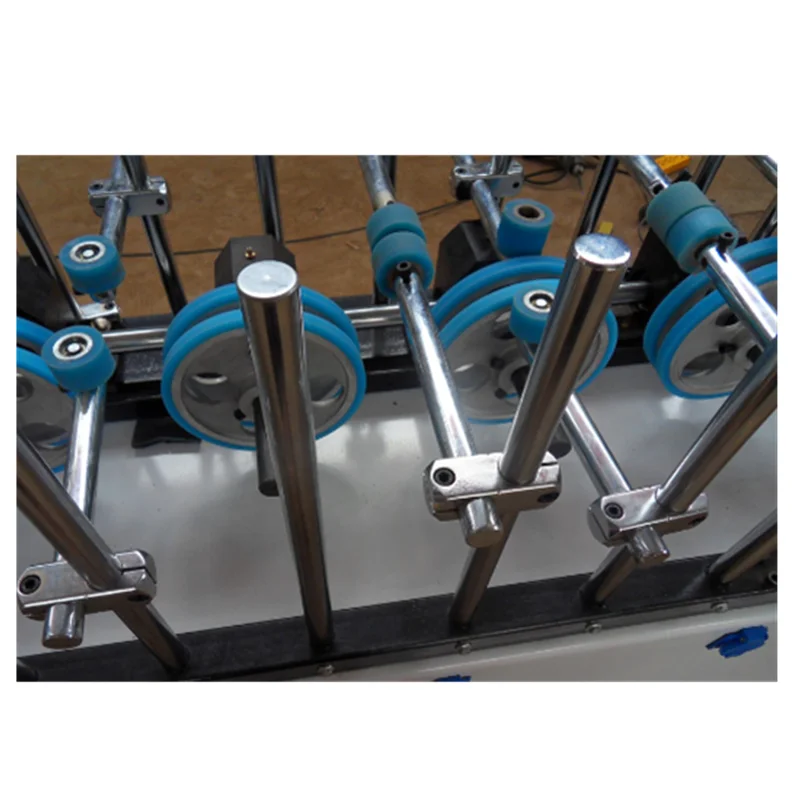 
pur hot melt glue profile wrapping machine for frame and door casing 