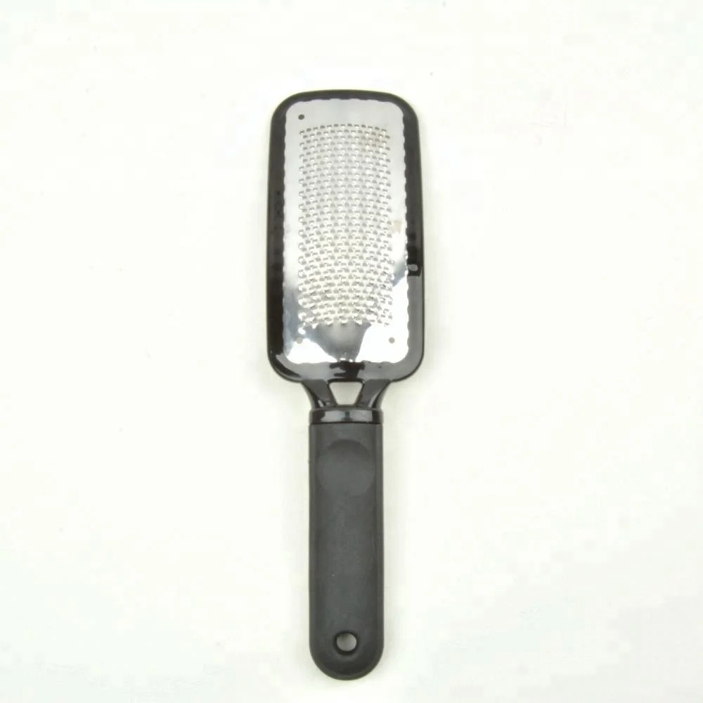 
New Convenience Pedicure Stainless pedicure foot file,skin removal tool foot file with long handle 