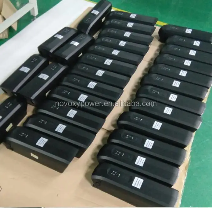 electric bike battery 36v 250w 300w 500w 36v 10ah battery with hailong case and smart quick charger