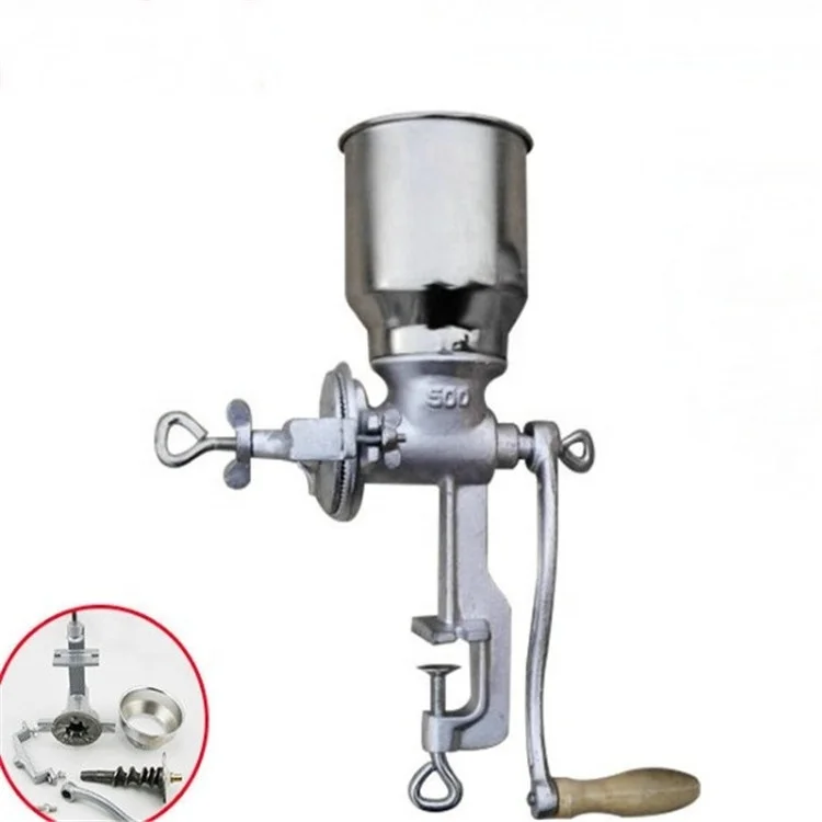 Home used manual grain mill hand corn grinding machine  for hot sale