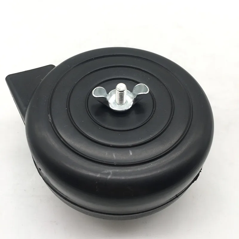 Black Plastic Housing Male Thread 20mm Air Intake Compressor Silencer