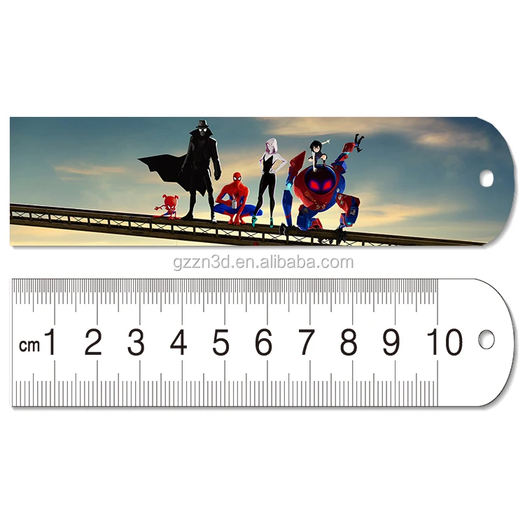 OEM PET Plastic Rulers Printed , 3D Custom Lenticular Printing Measuring Straight Ruler