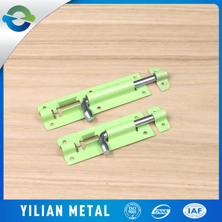 F type iron Tower bolt shed interior door latch