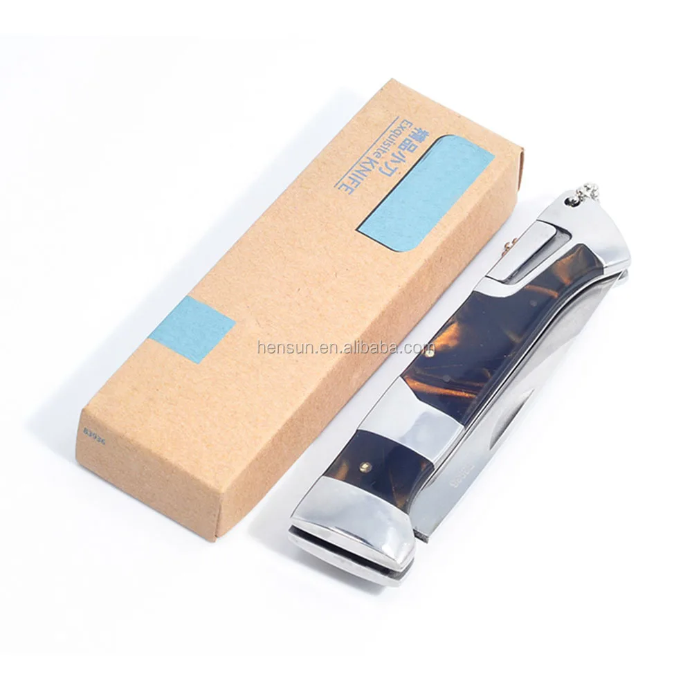 Resin Handle Outdoor Survival Knife Portable Pocket Knives Tools