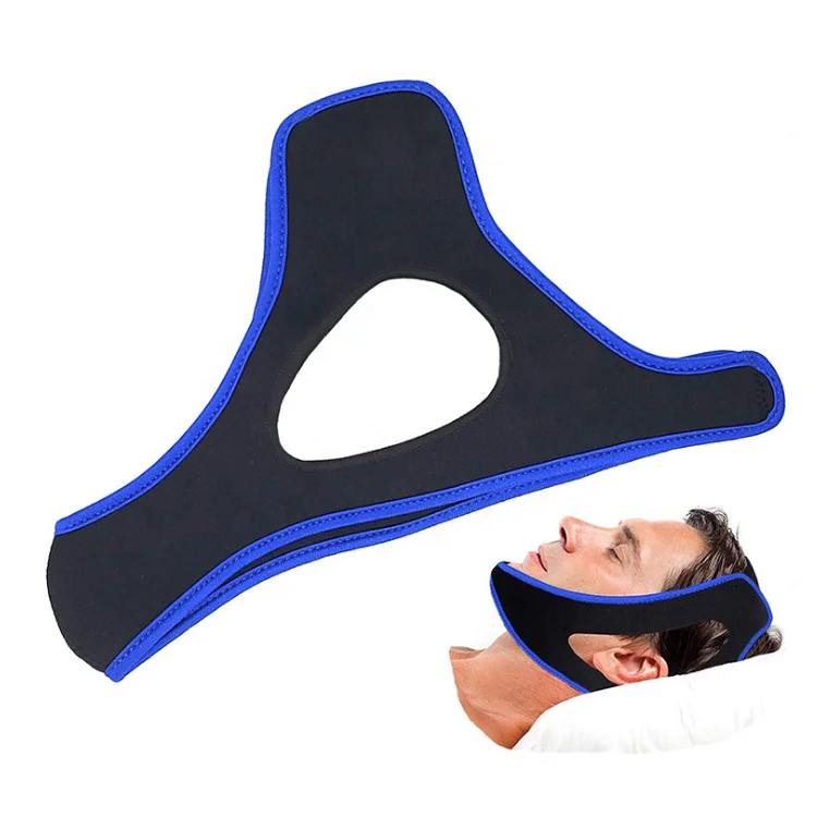 Anti Snore Strap Snore Stop Adjustable Anti Snoring Chin Strap Quiet Sleeve Jaw Solution Belt Reduce Sleep Stress Sleep Apnea