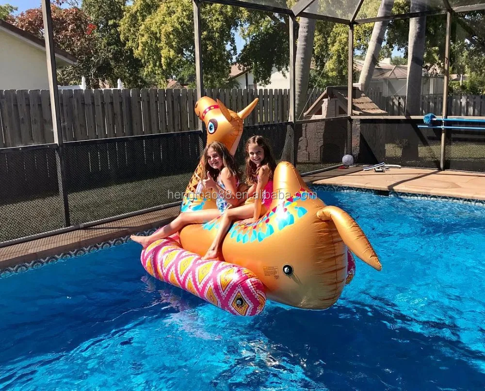 Надувные верблюда бассейна ездить на игрушки для бассейна