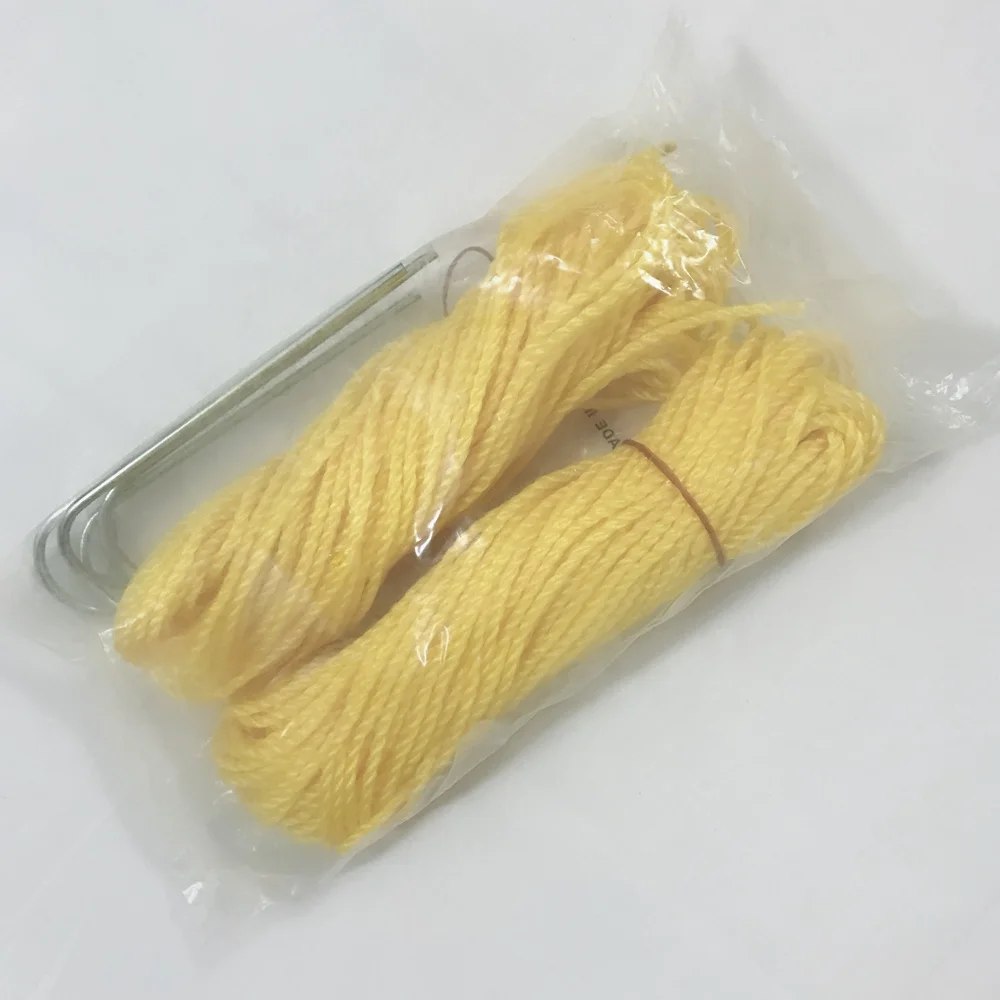 Indoor Sport PE Polyester Volleyball Soccer Tennis Court Marking kit Net Rope court boundary lines with Corner Anchors