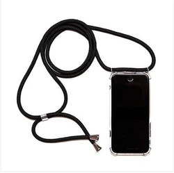 2020 New fashion mobilephone phone case   for phone X XS Mobil Rope Phone Case With Rope