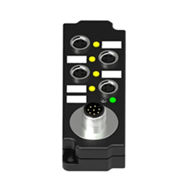 
female IP67 M8 4 ports distribution box connector 