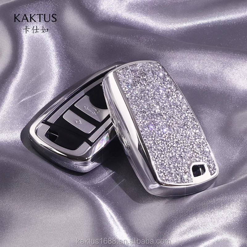 Чехол для ключей автомобиля BMW Серия 5/3 чехол M2M3M4M6 ПК Алмазный кристаллический защитный корпус