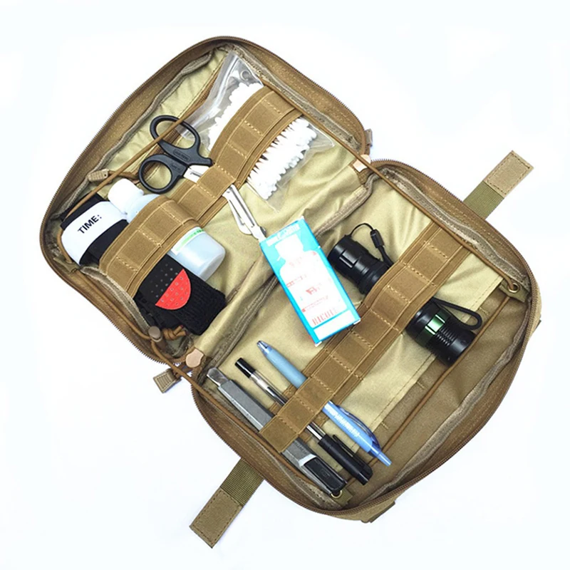 Водонепроницаемая Маленькая нейлоновая медицинская сумка Molle, тактическая сумка для первой помощи