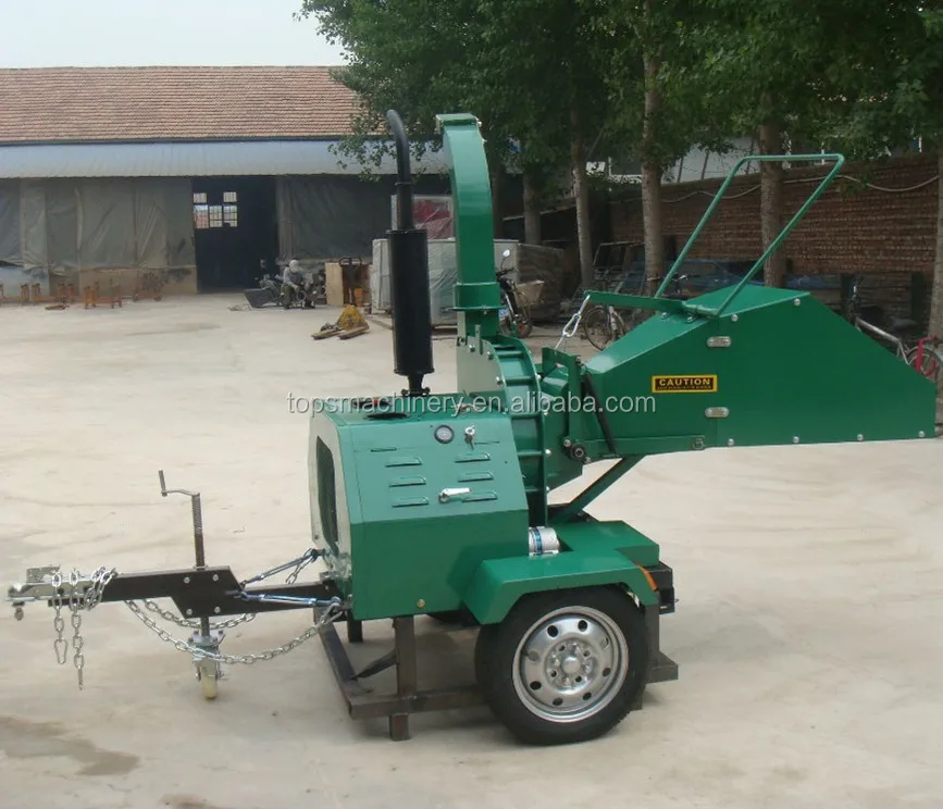 CE approved 22hp diesel wood chipper