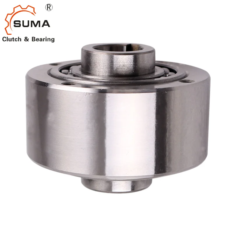 One Way Freewheel Roller Clutch / Flanged Ball Bearing GFR60F1F2