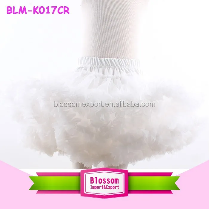 Fashion ivory Tutu Skirt For Baby Girls Cute Girls Tulle with lace ruffle