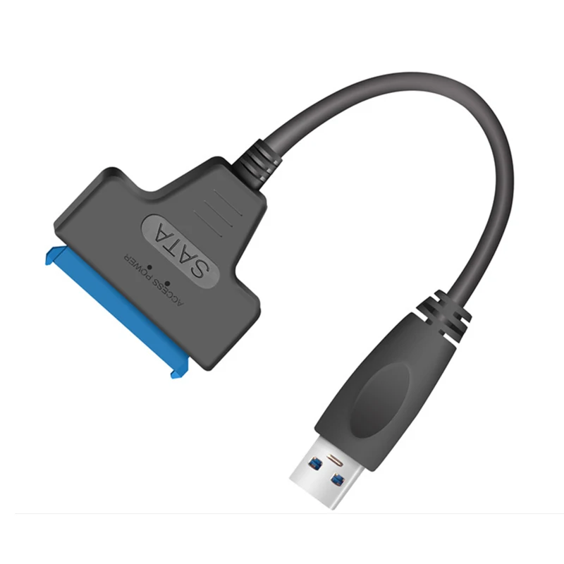 USB 3.0 To SATA 22 Pin 2.5 Inch Hard Disk Driver SSD Adapter Cable Converter