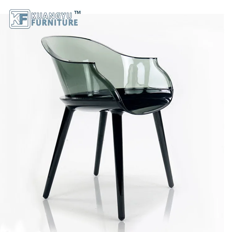  Высококачественный прозрачный пластиковый стул для столовой в стиле ретро прочные дизайнерские Литые пластиковые стулья распродажа