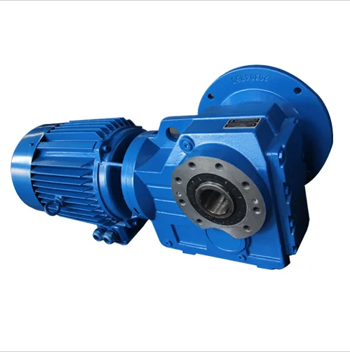K Series Helical Bevel Gearbox/ Speed Reducer with Solid/hollow Shaft