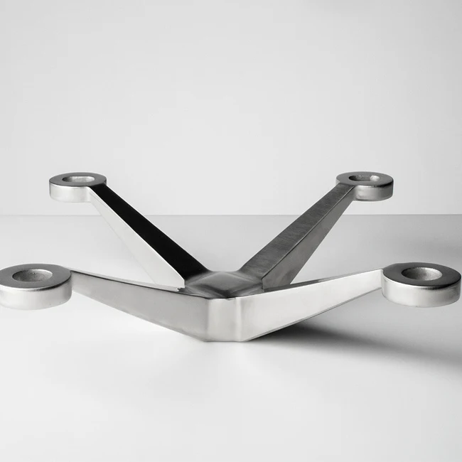 
200mm SUS304 or SUS316 curtain wall glass spider 