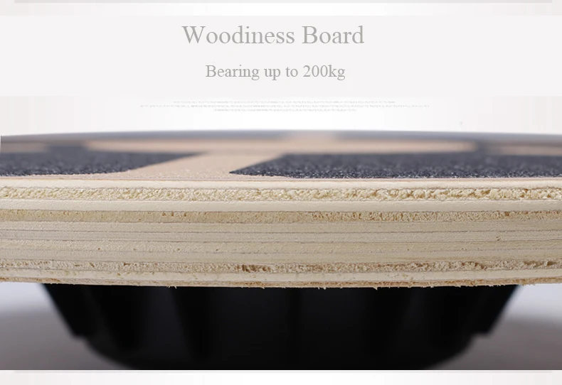 Hot Sale Fitness Yoga Balance Board Wooden