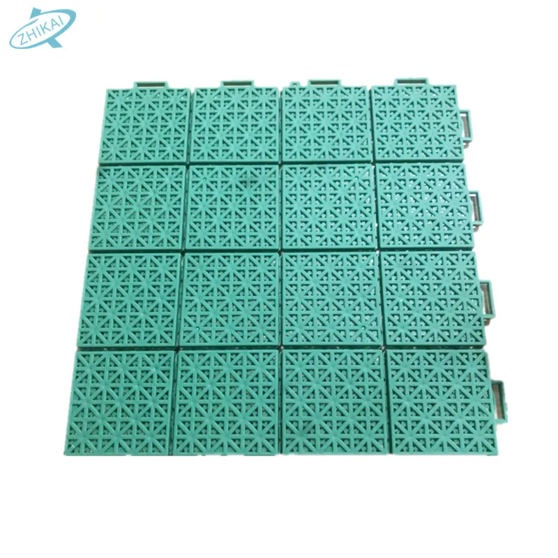 
Plastic PP Interlocking modular outdoor playground flooring 