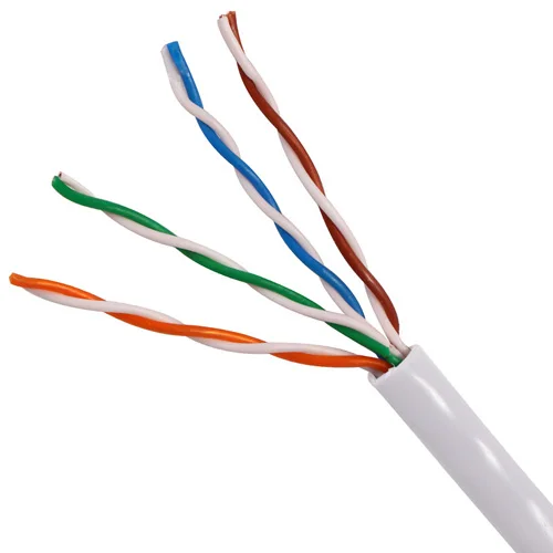 
 UTP 25 пар наружный телефон 4P CCA проводник Cat5e Ethernet кабель  