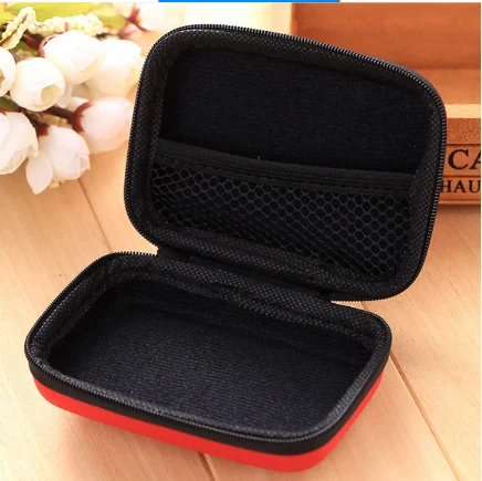 Personalized Promotion Portable Custom Carrying Storage Case EVA Earbud Case Protective Hard Headphone Case