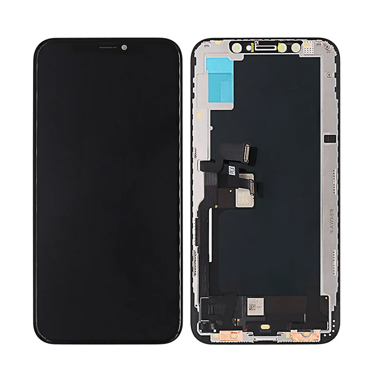 Черный 5,8 'для iPhone XS OLED экран Digitizer Замена США Быстрая доставка