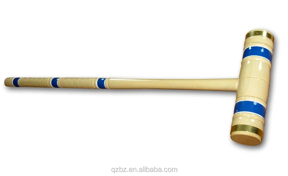 6 player croquet set series with wooden