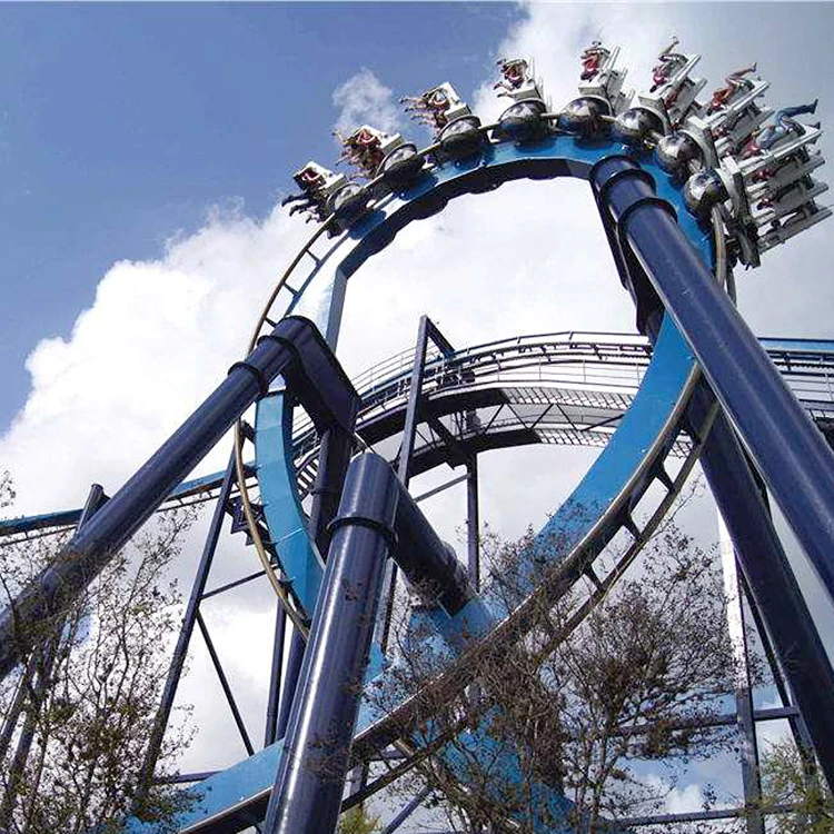 Amusement park equipment big roller coaster for theme park