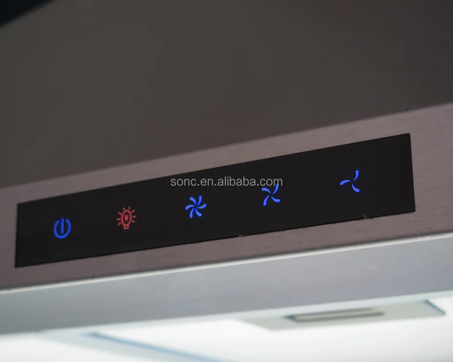 Бленда из нержавеющей стали 90 см