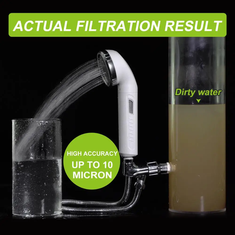 Filter cartridge for shower head remove chlorine with cartridge housing carbon kdf media Filter System