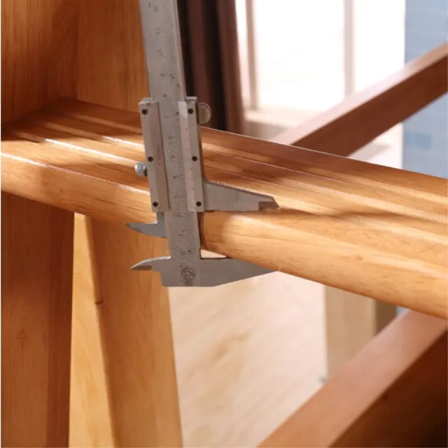 Rustic Style Kids Solid Wood Bunk Beds with Bookshelf High Quality Children Furniture Sets