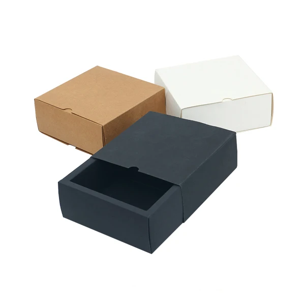 Маленький средний и большой индивидуальный слайдер открытая коробка из гофрированной бумаги