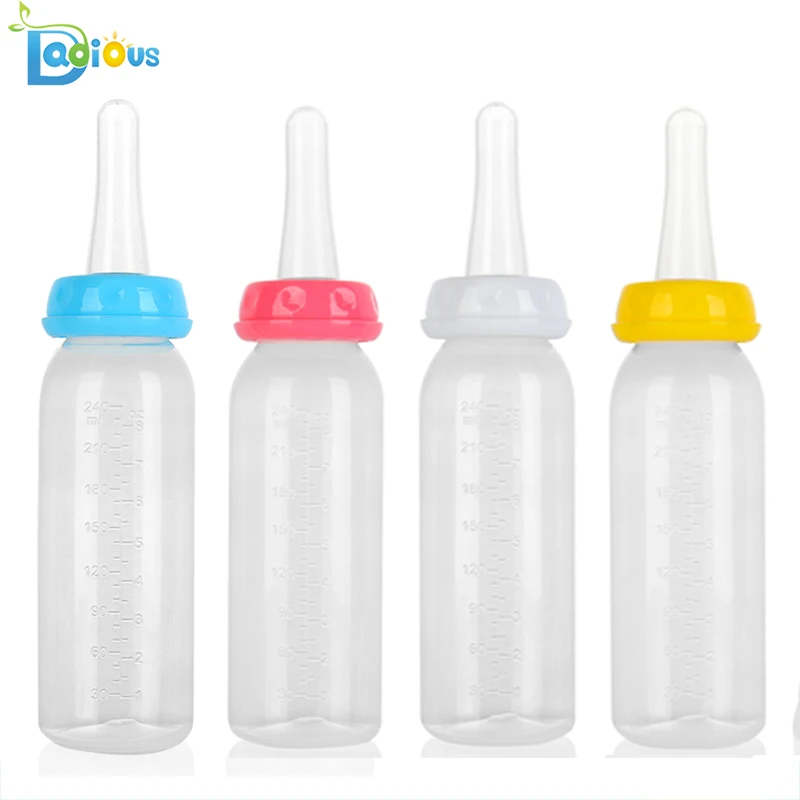 ABDL BPA Free Adult Baby Feeding Milk Bottle 240ML Welcome OEM Sheep feeding bottle