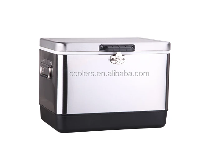 51L stainless steel cooler box wine cooler metal cooler box