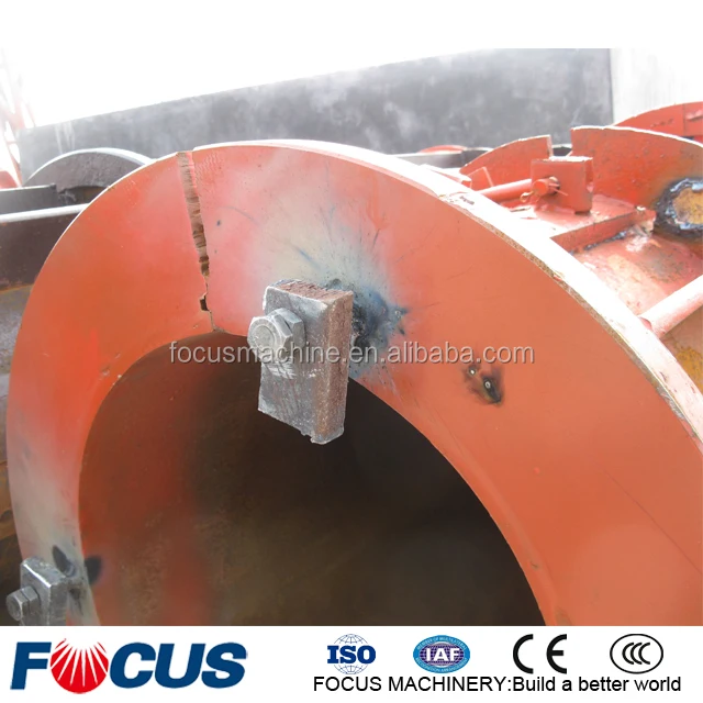 Reinforced concrete spun pipe making pile poles steel mould