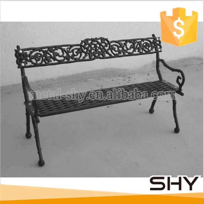 china factory outdoor used furniture cast iron chair