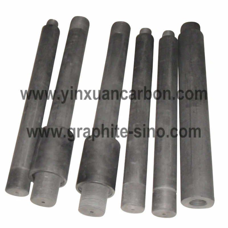 Антиокислительные графит Ротари крыльчатки дегазации ротора вал для очистки Расплавленный Алюминий