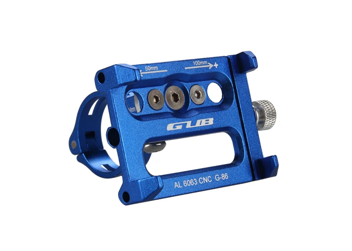 
 Регулируемый велосипедный телефонный держатель GUB G-86 4-5,5 дюйма с ЧПУ из сплава, велосипедная подставка для крепления телефона на мотоцикл, GPS, крепление для телефона, велосипедные аксессуары  