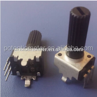Manufacturing 1K 5K 10K 50K alps 9mm carbon rotary potentiometer