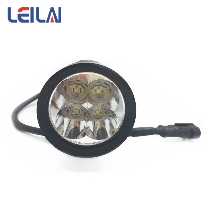 Auto Lighting System 40W Motorcycle Light Auxiliary Working Headlight With Light Cover