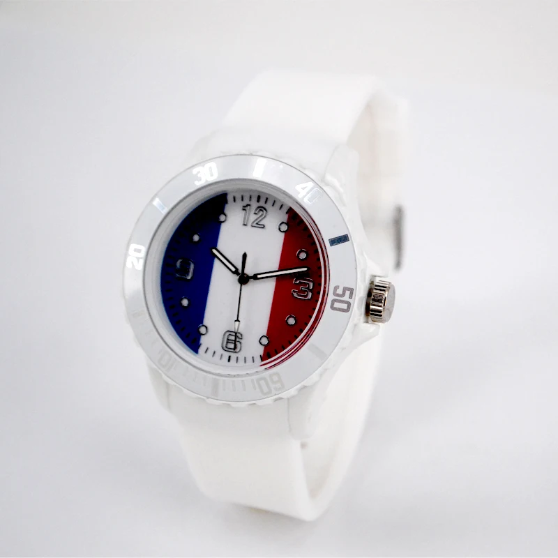 
Branded design your own logo custom russia world cup watches 