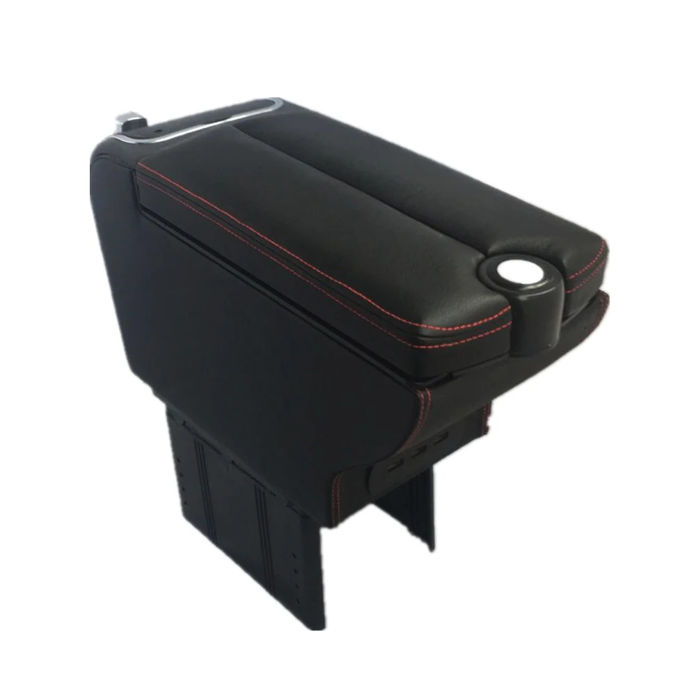 Hot Sale Multifunction Auto Accessories Center Organizer Storage Box With USB Interior Trim Car Universal Armrest Console Boxes