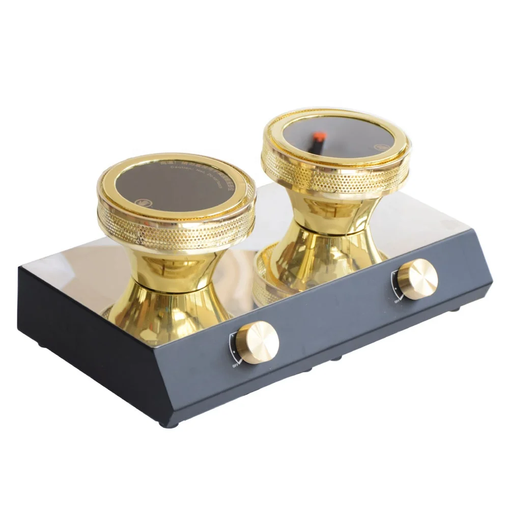 BN70B 220V EU Plug 2 Heads Double Halogen Beam Heater Coffee Heated Furnace Heated Device for Syphon Coffee Maker